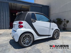 smart fortwo Custom Wheels - 451 Model - MB IX Replica - Single Wheel - 17"